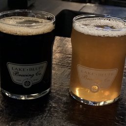 two glasses of beer