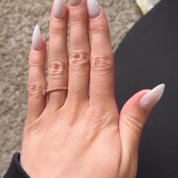 Divine Nail Spa - Chrome acrylic full set