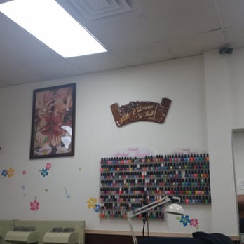 Nails 3000 - Wall of colors! - Nail Salons Near Me - Plainfield, New Jersey