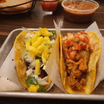Uno Más - Carnitas taco, potato taco, $5 each on happy hour! - Mexican Near Me - Las Vegas, Nevada