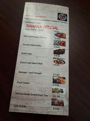Menu photo 7 Samara Kitchen Mississauga, ON