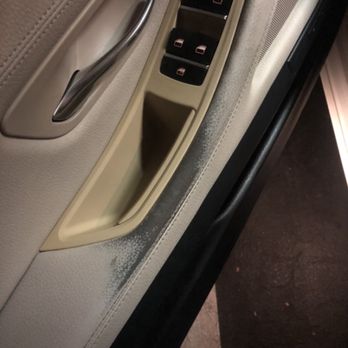 Mobile Leather Pro - Driver door handle leather worn - Furniture Reupholstery Near Me