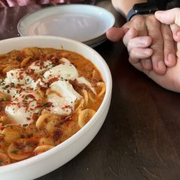 The delicious Oriechiette!! The delicious Oriechiette!!