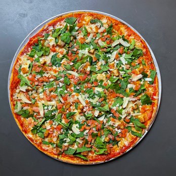 VEZZO NYCThinCrust Pizza - a pizza with various toppings - Pizza Near Me - New York, New York VEZZO NYCThinCrust Pizza - a pizza with various toppings - Pizza Near Me - New York, New York