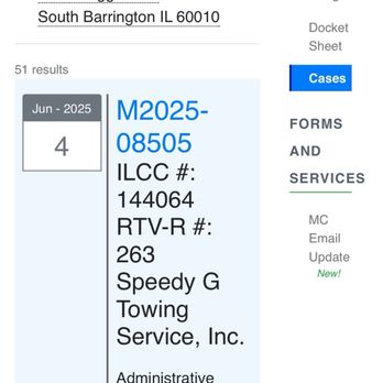 Speedy G Towing - Speedy G scams. - Towing Near Me - South Barrington, Illinois