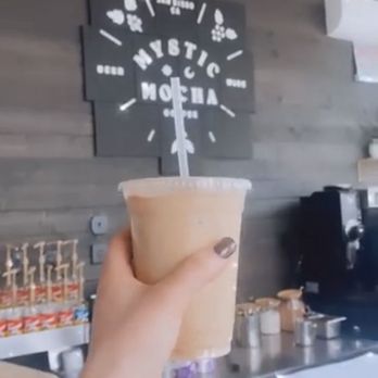 Mystic Mocha - Iced latte - Coffee & Tea Near Me - San Diego, California Mystic Mocha - Iced latte - Coffee & Tea Near Me - San Diego, California