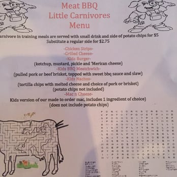 Meat BBQ - Kids menu - Barbeque Near Me - Lansing, Michigan Meat BBQ - Kids menu - Barbeque Near Me - Lansing, Michigan