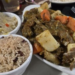 Curry Goat Plate