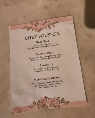Menu photo 1 Chez Foushee Richmond, VA Menu photo 1 Chez Foushee Richmond, VA