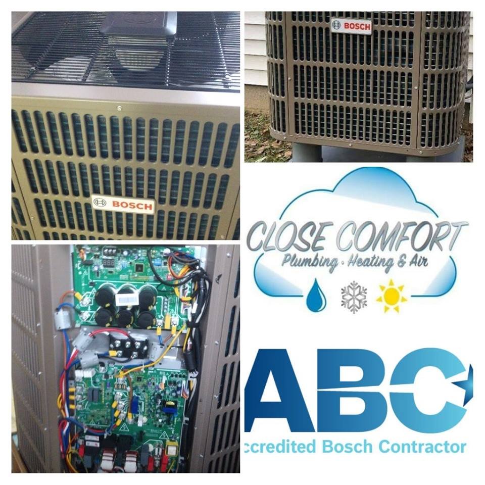 Slide of Close Comfort Plumbing Heating & Air