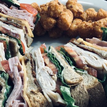 Flight Deck Restaurant & Lounge - Club sandwich on wheat - Pubs Near Me - Salem, Oregon Flight Deck Restaurant & Lounge - Club sandwich on wheat - Pubs Near Me - Salem, Oregon