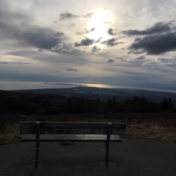 Flattop Mountain Trail - If you look closely you can see Downtown Anchorage - Hiking Near Me - Anchorage, Alaska