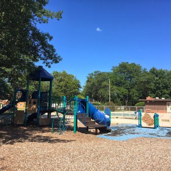 Tippecanoe Park - View of playground and wading pool/splash pad. - Parks Near Me - Milwaukee, Wisconsin Tippecanoe Park - View of playground and wading pool/splash pad. - Parks Near Me - Milwaukee, Wisconsin