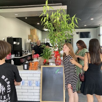 BAMBU - Fast moving line.  Popular place - Juice Bars & Smoothies Near Me - Elk Grove, California