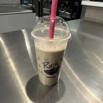 Rush bowls - PB Crunch Smoothie! He drank a ton before I got a picture! - Acai Bowls Near Me - Colorado Springs, Colorado Rush bowls - PB Crunch Smoothie! He drank a ton before I got a picture! - Acai Bowls Near Me - Colorado Springs, Colorado