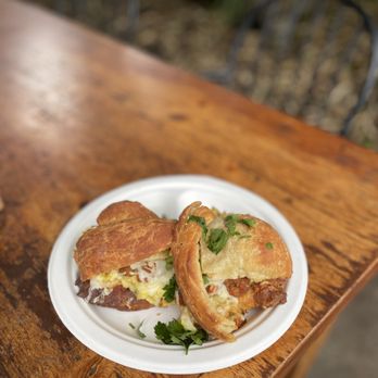 Snapdragon - Egg Croissant Sando.. must try! - Vegetarian Near Me - Vashon, Washington Snapdragon - Egg Croissant Sando.. must try! - Vegetarian Near Me - Vashon, Washington