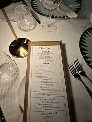 Menu photo 8 Daniel’s Coral Gables, FL Menu photo 8 Daniel’s Coral Gables, FL