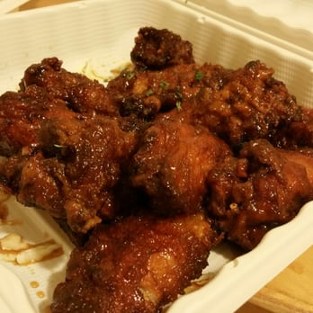 707 Sutter - Fried chicken wings: Soy garlic sauce ($15) - Korean Near Me - San Francisco, California 707 Sutter - Fried chicken wings: Soy garlic sauce ($15) - Korean Near Me - San Francisco, California