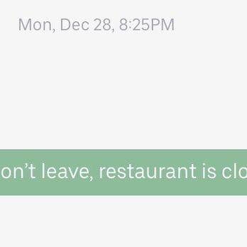 KPB Asian Bistro - Courier messaging me at 8:25 that the restaurant is closed. - Asian Fusion Near Me - Fullerton, California KPB Asian Bistro - Courier messaging me at 8:25 that the restaurant is closed. - Asian Fusion Near Me - Fullerton, California