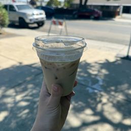Iced latte with whole milk