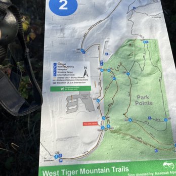 Tiger Mountain State Forest - Directional signage - Parks Near Me - Snoqualmie, Washington