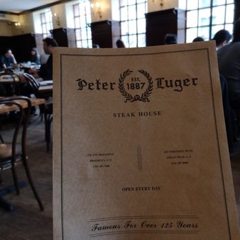 Peter Luger - It's been a few years - Steakhouses Near Me - Brooklyn, New York Peter Luger - It's been a few years - Steakhouses Near Me - Brooklyn, New York