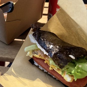 Lobanton - Holy Smokes Rice Sandwich - Asian Fusion Near Me - Providence, Rhode Island