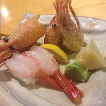 Akebono - Ebi nigiri! Have the chef fry up the heads!! - Japanese Near Me - Sacramento, California