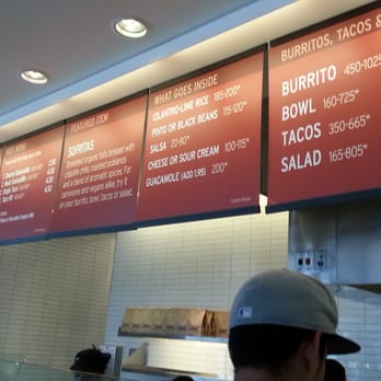 Chipotle Mexican Grill - Menu - Mexican Near Me - El Cerrito, California