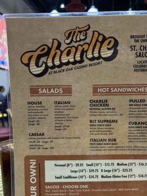 Menu photo 3 The Charlie Tuolumne, CA Menu photo 3 The Charlie Tuolumne, CA