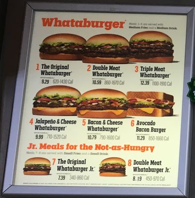 Menu photo 2 Whataburger Coppell, TX