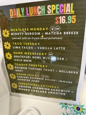 Menu photo 7 Gratefuel Cafe Fort Lauderdale, FL