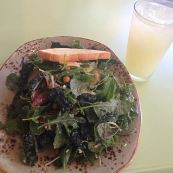 Tender Greens - kale and salami salad with a mint lemonade :P - New American Near Me - Irvine, California Tender Greens - kale and salami salad with a mint lemonade :P - New American Near Me - Irvine, California
