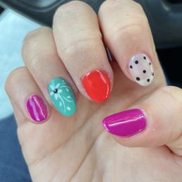 Manicure, summer nails
