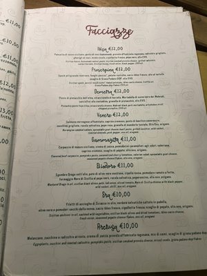 Menu photo 1 Deliziosa Catania, CT