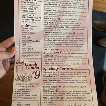 Zaharakos - Menu - Ice Cream & Frozen Yogurt Near Me - Columbus, Indiana