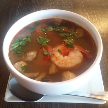 Palm Thai Bistro - Tom Yum Goong - Thai Near Me - Fairfield, California