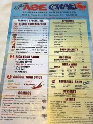 Menu photo 1 The Ace Crab National City, CA Menu photo 1 The Ace Crab National City, CA