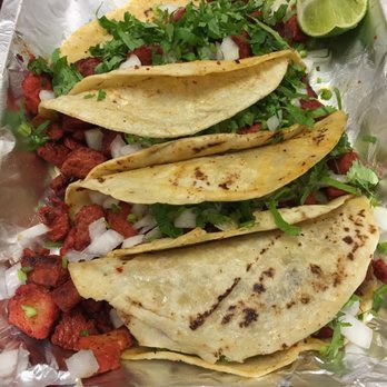 Supermercado Los Arcos - Tacos al Pastor one order of four for $7.99! - Grocery Near Me - Mauldin, South Carolina
