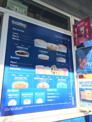 Menu photo 3 Dutch Bros Coffee Santa Rosa, CA