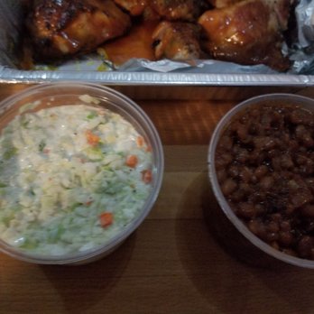 Deep Down South BBQ - Bbq chicken with coleslaw and baked beans - Barbeque Near Me - Fort Myers, Florida Deep Down South BBQ - Bbq chicken with coleslaw and baked beans - Barbeque Near Me - Fort Myers, Florida