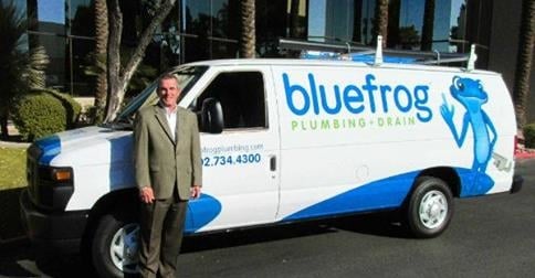 Slide of Bluefrog Plumbing + Drain