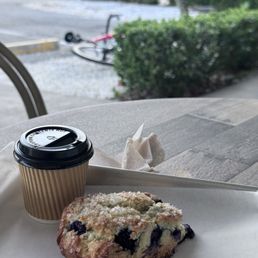 Blueberry scone Blueberry scone