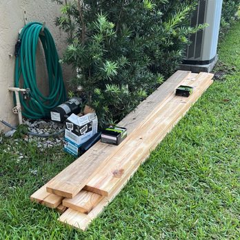 Rocky's Roofing - This is how much facia boards they replaced. - Roofing Near Me - Davie, Florida