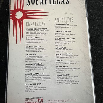 Sopapilla's - Menu 2 - Mexican Near Me - Franklin, Tennessee Sopapilla's - Menu 2 - Mexican Near Me - Franklin, Tennessee