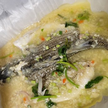 Chef Jiang - Hunan Characteristic sea bass (garlic flavored) - Chinese Near Me - Farmington, Connecticut