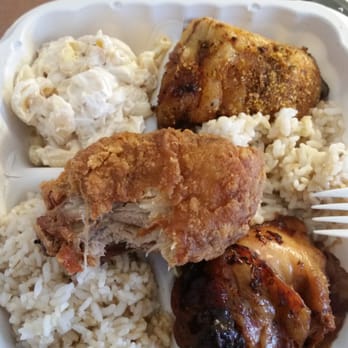 Max & Lucy's - Fried chicken, bbq chicken and baked chicken with brown rice and mac & cheese. - New American Near Me - Honolulu, Hawaii Max & Lucy's - Fried chicken, bbq chicken and baked chicken with brown rice and mac & cheese. - New American Near Me - Honolulu, Hawaii