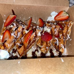 Protein waffle - 30 grams of protein