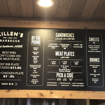 Killen's Barbecue - Barbeque Near Me - Pearland, Texas