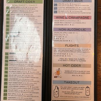 Cider Bite - Menu - Bars Near Me - Portland, Oregon